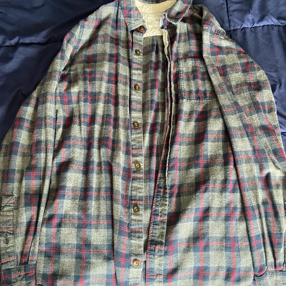 Black red flannel by H&M